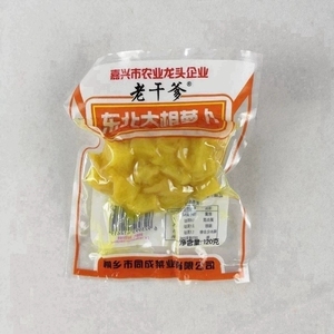 浙江特产老干爹东北大根萝卜120g*40袋咸菜下饭菜酱腌甜辣味包邮