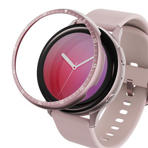 适用三星Galaxy watch active2金属刻度圈Sansung智能运动手表表带40/44mm不锈钢表盘Bezel Ring保护环圈表壳