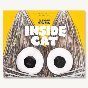 【现货】待在房子里的猫Inside Cat 3-5儿童思维启蒙发展故事 儿童绘本 英文原版 猫咪的第一视角观察 Brendan Wenzel