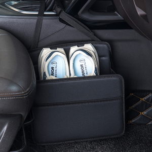 汽车鞋子收纳盒车内放鞋神器前排副驾驶储物箱车载好物车上置物袋
