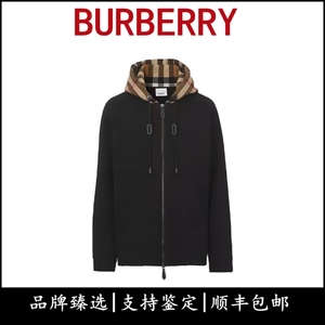 正品Burberry/博柏利 巴宝莉 青春日常徽标logo印花棉质卫衣 男女