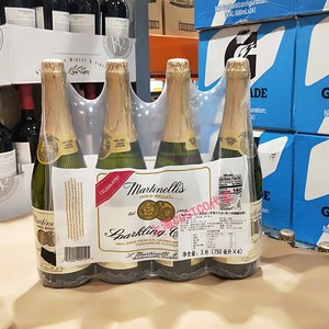 现货Costco美国玛蒂天尼无酒精果酒气泡香槟苹果汁汽水750ml