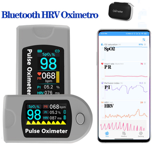 Bluetooth 4.0 Fingertip Pulse Oximeter HRV SpO2 蓝牙血氧仪