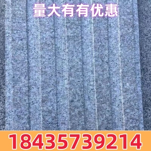 上海盲道石广场人行道盲道板芝麻灰盲点地铺石公园市政导盲石厂家