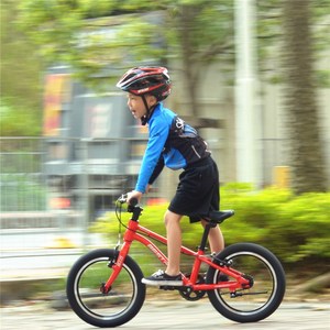 贝特爱bestrider 16寸单速土坡儿童自行车铝轴承脚踏车男女童单车
