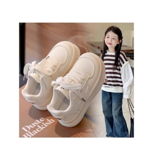 女童小白鞋2024春秋新款儿童板鞋学生鞋子演出鞋低帮春天防滑透气