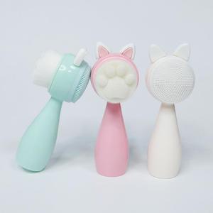便携洗脸刷硅胶刷软洗面奶搓泡泡打泡器创意可爱猫爪化妆品工具女