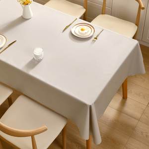 纯色桌布免洗防油防水长方形电脑桌餐桌布垫课桌台布茶几布桌垫子