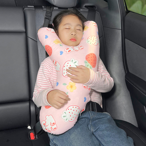 儿童汽车安全带防勒脖宝宝抱枕头靠枕车载睡觉神器后排车用护肩套