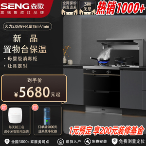 Seng/森歌 F30集成灶家用一体灶消毒柜蒸烤箱环保灶官方正品新品