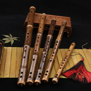 舒怀乐器（shuhuai）紫竹短笛便携初学入门配视频教程迷你口袋吹