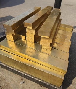 H59黄铜方棒 H62黄铜排 黄铜板 黄铜扁条黄铜方条实心黄铜 可零切