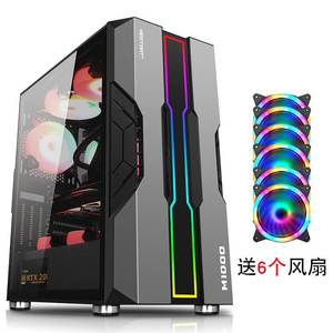 墨争 X79X58双路服务器主板 台式电脑机箱显卡竖插 EATX 360水冷