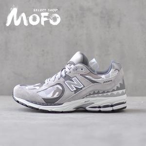 Bape x New Balance NB 2002R 联名 灰色迷彩 3M反光鲨鱼M2002RBG