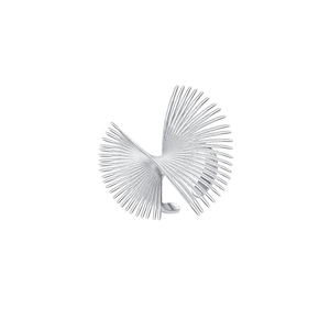 仙鹤抽象派羽翼戒指小众设计in冷淡风时尚个性高级感中性开口指环