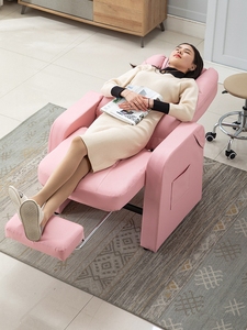 多功能美容美甲沙发椅可躺化妆店体验椅纹绣面膜美睫理疗护肤椅子