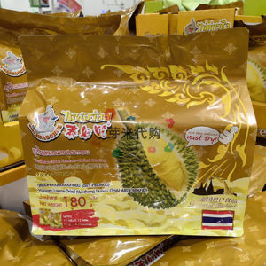 2月产山姆代购泰好吃金枕头榴莲干180g泰国15克x12包水果冻干