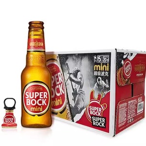 至25年3月山姆代购SuperBock葡萄牙进口超级波克啤酒200ml*15瓶