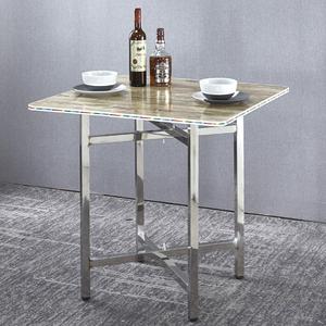 简易大圆桌架可折叠不锈钢桌腿支架桌脚餐桌折叠桌腿桌架桌脚厂家