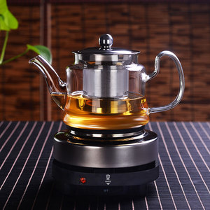 煮茶壶2023新款泡茶玻璃烧茶家用电壶煮茶器电陶炉养生泡茶具套装