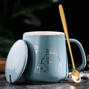 日式杯子家用水杯送礼陶瓷杯办公室咖啡杯情侣马克杯礼物礼品定制