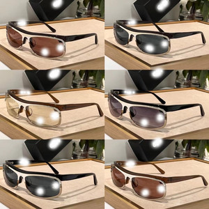 欧美新款时尚200弯镜片 71557 太阳镜潮款 金属板材墨镜 百搭款