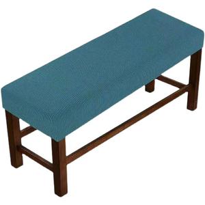 万能弹力皮布艺长凳套罩床尾凳换鞋凳套子钢琴凳防尘罩简约现代