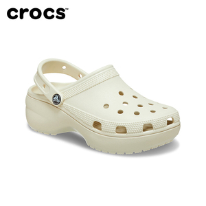 Crocs卡洛驰夏季新款厚底云朵洞洞鞋户外沙滩女鞋
