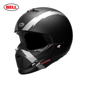 美国bell复古头盔巡航摩托车全盔贝尔战士组合盔男女哈雷机车半盔