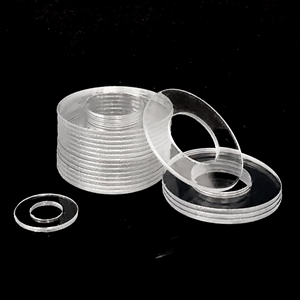 PVC透明软平垫耐高温塑料垫圈防水防漏密封垫片圆形超薄塑胶绝缘