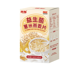 尚灿益生菌薏米燕麦片30克x6条正品香蕉红枣芡实薏米红豆粉