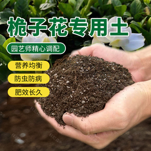 桅子花专用土家用养花栀子花肥料专用肥通用桅子花土壤泥土种植土