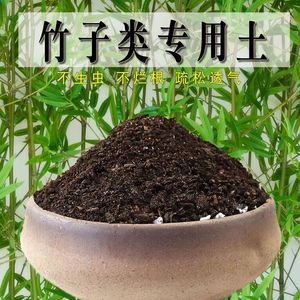 竹子类专用土竹子土酸性泥碳土通用盆栽营养土透气绿植种植土肥料