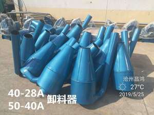 沧州昌鸿磨浆机械有限公司 沙克龙卸料器出料口