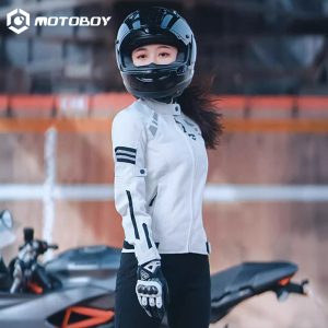 夏季骑行服女款motoboy摩托车机车服防雨防风四季通用套装外套