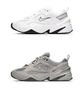 Nike耐克女鞋新款M2k Tekno白银老爹鞋透气男鞋运动跑步鞋BQ3378