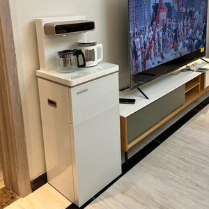 小米电机韩国茶吧机家用全自动智能遥控下置式水桶饮水机立式冰热