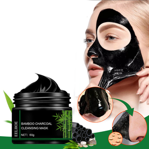 Bamboo Blackhead Removal Mask Charcoal Black Peel Off Face M