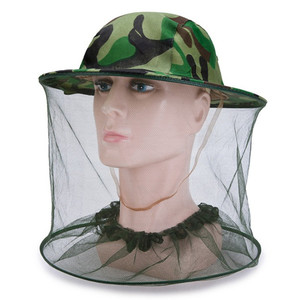 蜂帽养蜂防蜂面罩头罩蜜蜂帽子收蜂冒养蜂人防蛰防蚊头套专用工具