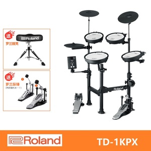 Roland罗兰电子鼓TD-1K/1KV/1KPX/4KP便携式电鼓架子鼓折叠小巧