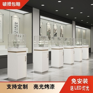 公司产品展览展柜专门设计定做红色纪念馆玻璃展示柜博物馆陈列柜