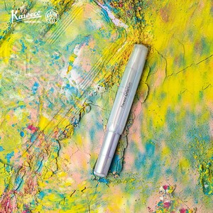 【现货】德国卡维克KAWECO彩虹白钢笔收藏家限定笔夹套装树脂不锈