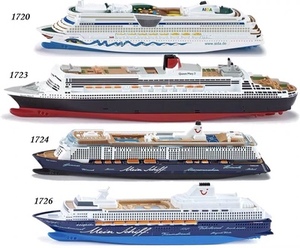德国仕高Siku玩具1723玛丽王后海神号豪华邮轮游客船仿真合金模型