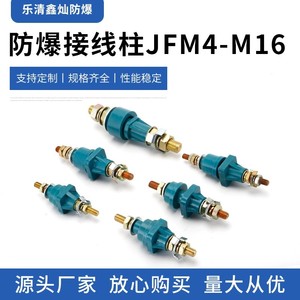 防爆接线柱 JFM4-M16矿用馈电真空开关配件接线柱 螺杆防爆接线柱