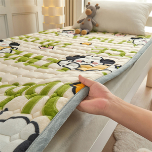 牛奶绒床垫褥子软垫家用卧室床褥垫被宿舍学生单人铺床毛毯秋冬季