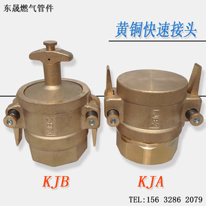 液化石油气黄铜快速接头槽罐车鹤管金属软管接头液相气相快接接头