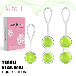 Liquid Silicone Kegel Ball Women Vaginal Training Ball Postp