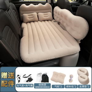 汽车充气床车旅行床垫轿车S载UV用后排后座觉垫车中睡垫气垫睡床