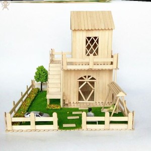 木工diy材料包自己动手制作的玩具儿童木工坊工具套装立体模型