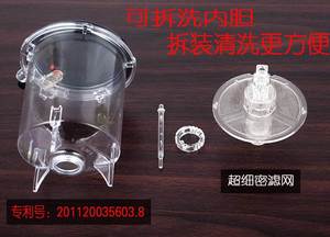 500-1800ml飘逸杯泡茶壶耐热食品级可拆洗过滤网内胆内杯配件组合